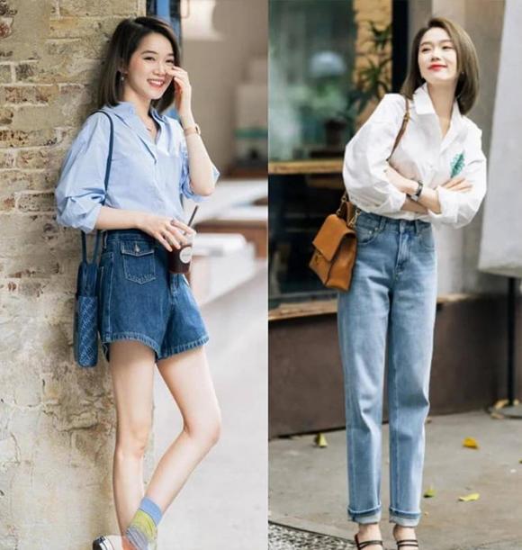 thời trang của phụ nữ nhỏ nhắn, trang phục mùa hè, cách phối đồ cho phụ nữ nhỏ nhắn