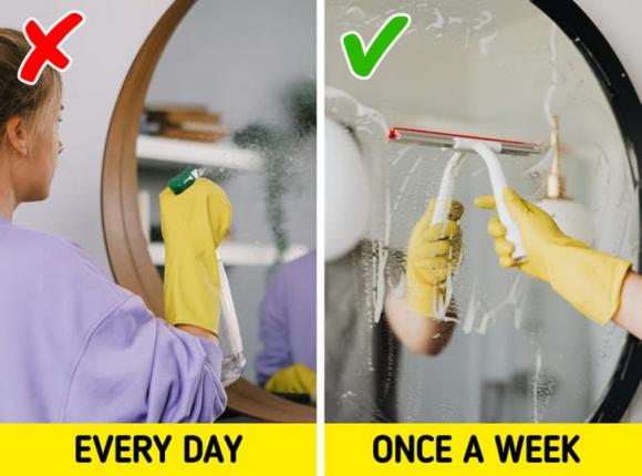 10 thứ trong nhà không cần làm sạch quá thường xuyên, vừa mất công lại khiến đồ dùng nhanh hỏng