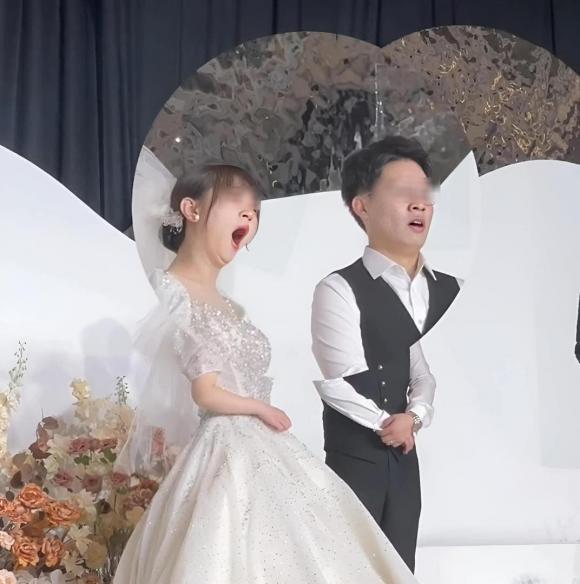 đám cưới, cô dâu ngáp ngủ, giới trẻ 
