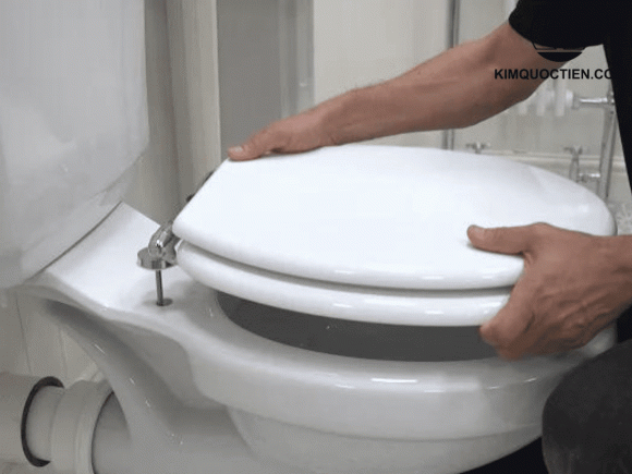 Bồn cầu INAX 504, thiết bị vệ sinh, Kim Quốc Tiến