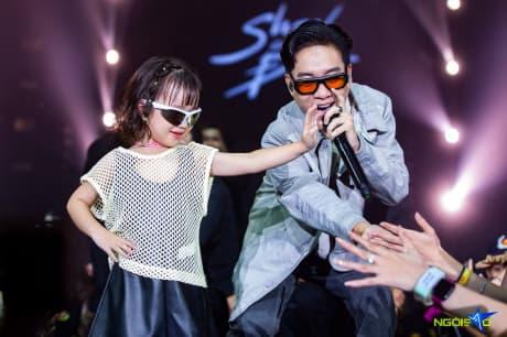 con JustaTee, con Đan Trường, con sao Việt
