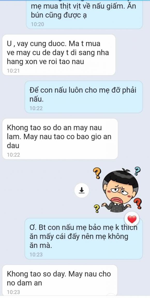 ngộ độc nhập viên, ăn đồ con gái nấu, con gái nấu ăn