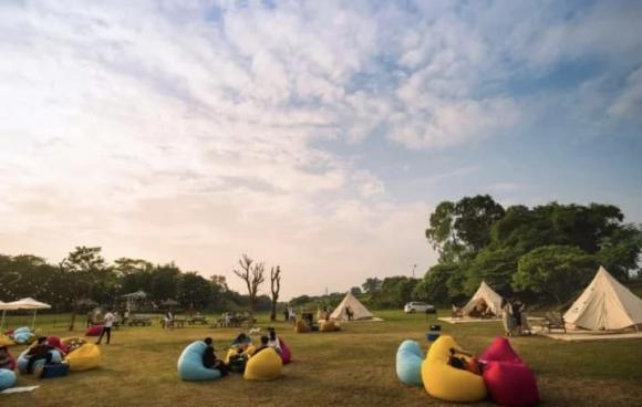 địa điểm cắm trại gần Hà Nội, du lịch Hà Nội, cắm trại