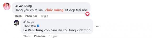 MC Thảo Vân, con trai MC Thảo Vân, nghệ sĩ Công Lý