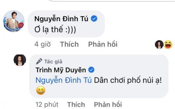 diễn viên Đình Tú, diễn viên Trình Mỹ Duyên, sao Việt
