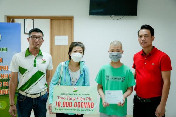 CLB Golf Báo chí và Doanh Nhân, Giải Golf Báo chí và Doanh Nhân 2023, bệnh nhi ung thư nghèo