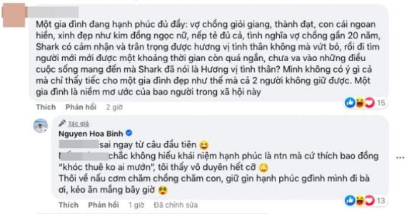 diễn viên Phương Oanh, Shark Bình, sao Việt