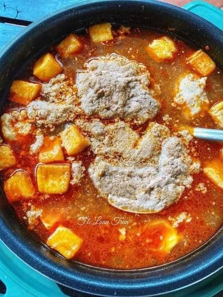 riêu cua, cách nấu riêu cua, món ngon 