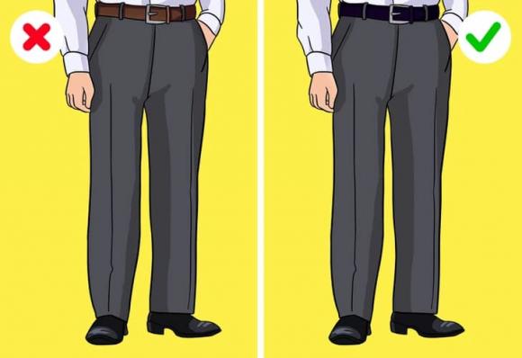 quy tắc mặc quần áo