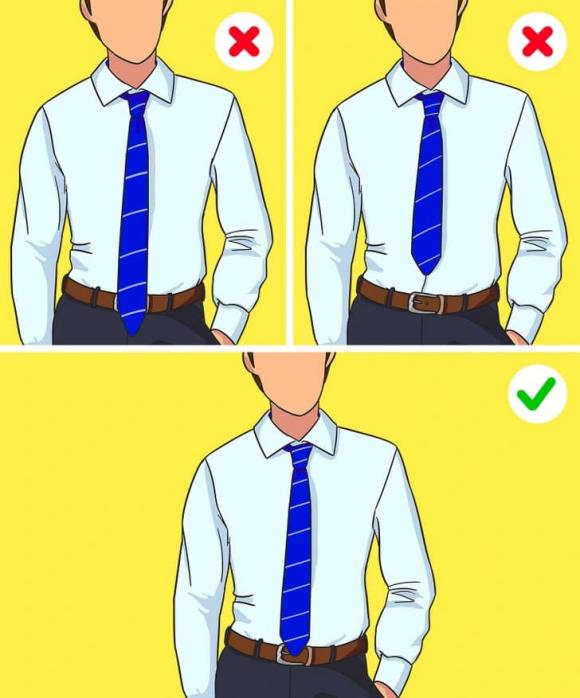 quy tắc mặc quần áo