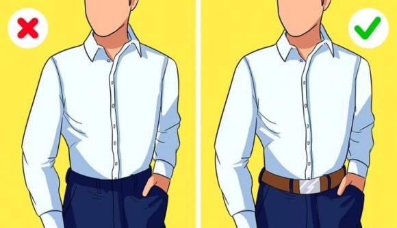 quy tắc mặc quần áo