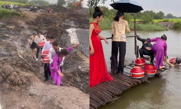 View - Đoàn rước dâu bằng dàn mô tô 'khủng' trị giá 20 tỷ ở Hà Nội gây xôn xao