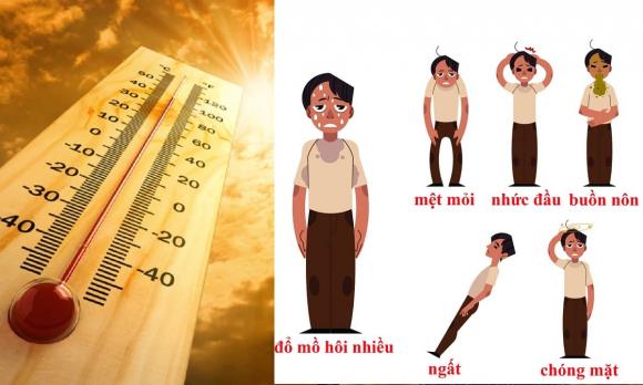 Sốc nhiệt, cách phòng tránh sốc nhiệt, sốc nhiệt mùa nắng nóng