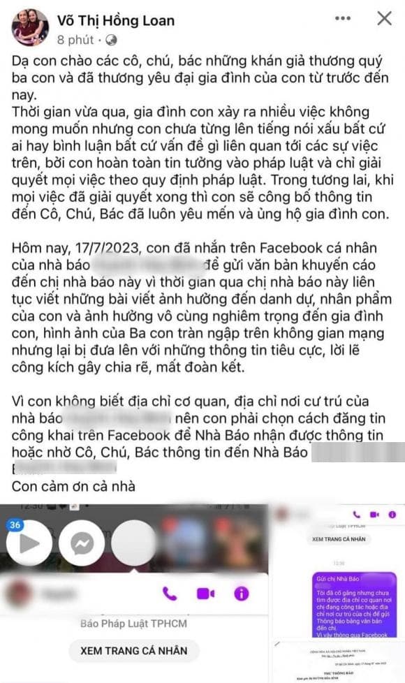 Vũ Linh, con gái NSƯT Vũ Linh, sao Việt