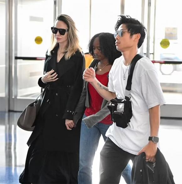 Angelina Jolie, Pax Thiên, Zahara, Sao Hollywood
