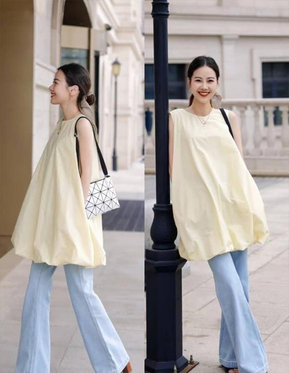 thời trang phụ nữ ngoài 30 tuổi, thời trang mùa hè, váy dài thanh lịch