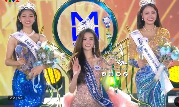 Trực tiếp Chung kết Miss World Vietnam 2023: Ý Nhi đăng quang Hoa hậu, Đào Thị Hiền trở thành Á hậu 1 