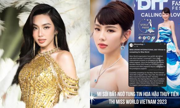 Miss Grand Vietnam 2023, sao Việt, hoa hậu Thùy Tiên, hoa hậu Đoàn Thiên Ân, sao Việt