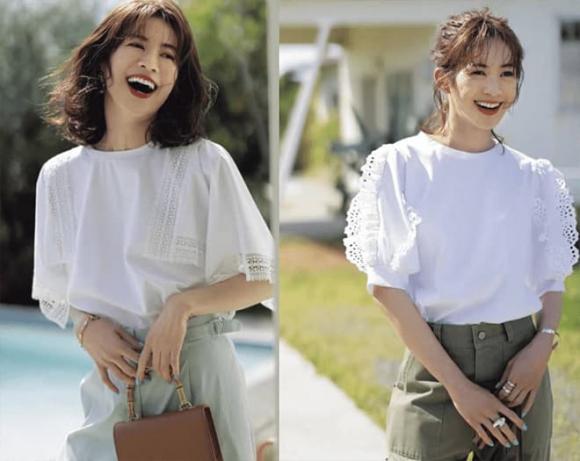 thời trang cho phụ nữ 40 tuổi, trang phục mùa hè, ý tưởng phối đồ đúng cách cho phụ nữ trưởng thành