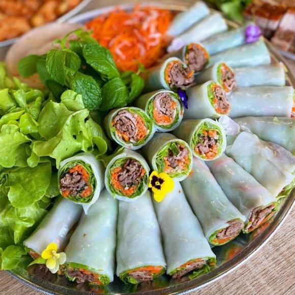 phở cuốn, cách làm phở cuốn, món ngon 