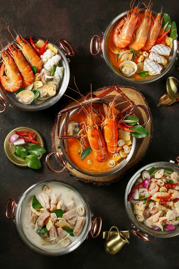 Chut Thai, ẩm thực Thái Lan, món Thái