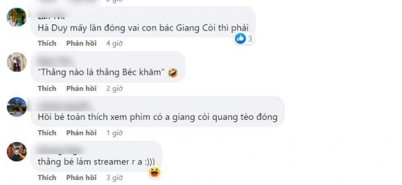 cơ trưởng Hà Duy, đạo diễn Hiếu Vick, con trai nghệ sĩ Giang Còi