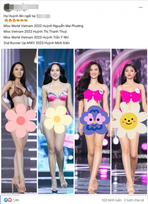 Hoa hậu họ Huỳnh,  Huỳnh Thị Thanh Thủy, Huỳnh Nguyễn Mai Phương, Huỳnh Trần Ý Nhi, Huỳnh Minh Kiên