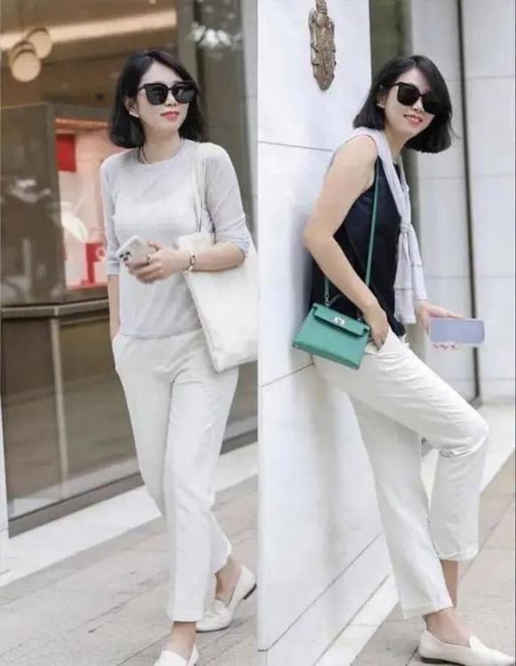 thời trang mùa hè, thời trang cho phụ nữ trung niên, không nên mặc váy hoa, quần soóc để trông khí chất và hách tuổi