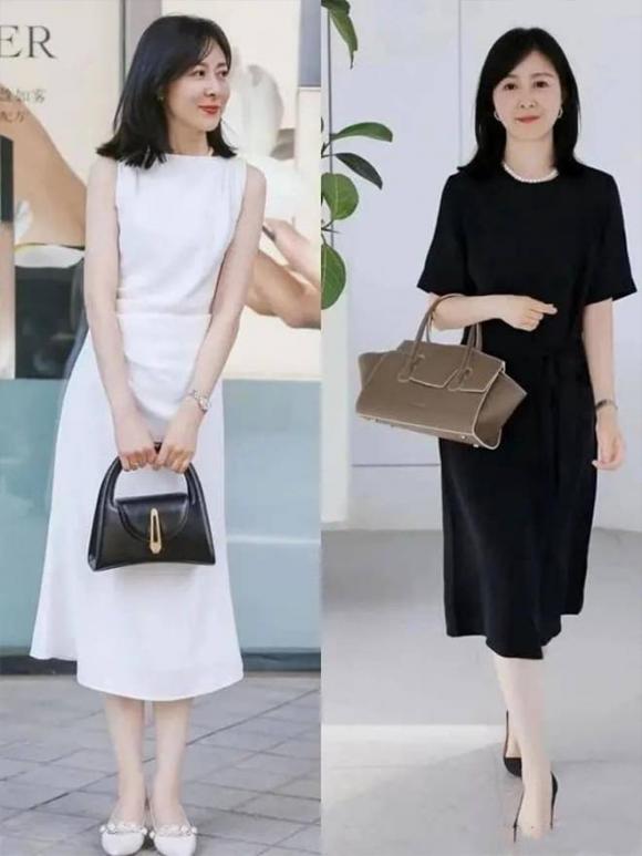 thời trang mùa hè, thời trang cho phụ nữ trung niên, không nên mặc váy hoa, quần soóc để trông khí chất và hách tuổi