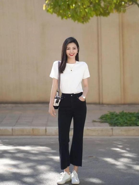 Black pants with these 4 tops, beautiful and fashionable!