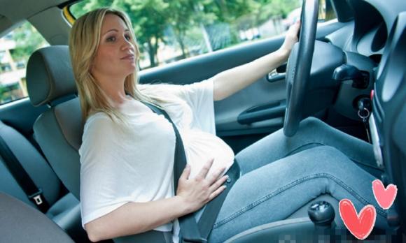 thắt dây an toàn, thắt dây an toàn khi lái xe, Phụ nữ mang thai thắt dây an toàn khi lái xe,thắt dây an 