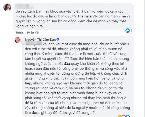 Cẩm Đan, The Face VietNam, The Face VietNam 20233