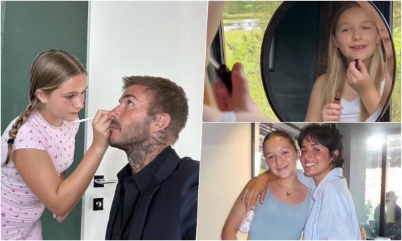 View - David Beckham xuất hiện cạnh vợ và hai con Cruz, Harper sau khi vướng vào vụ ẩu đả nghiêm trọng tại nhà hàng