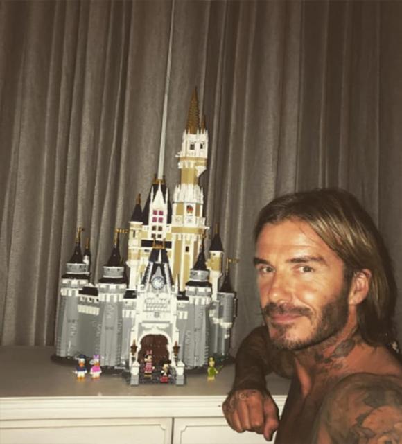 David Beckham, David Beckham chơi Lego, sao Hollywood