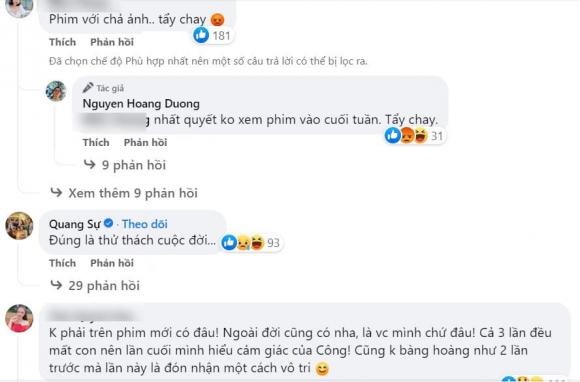 Gia đình mình vui bất thình lình, Kiều Anh, Quang Sự