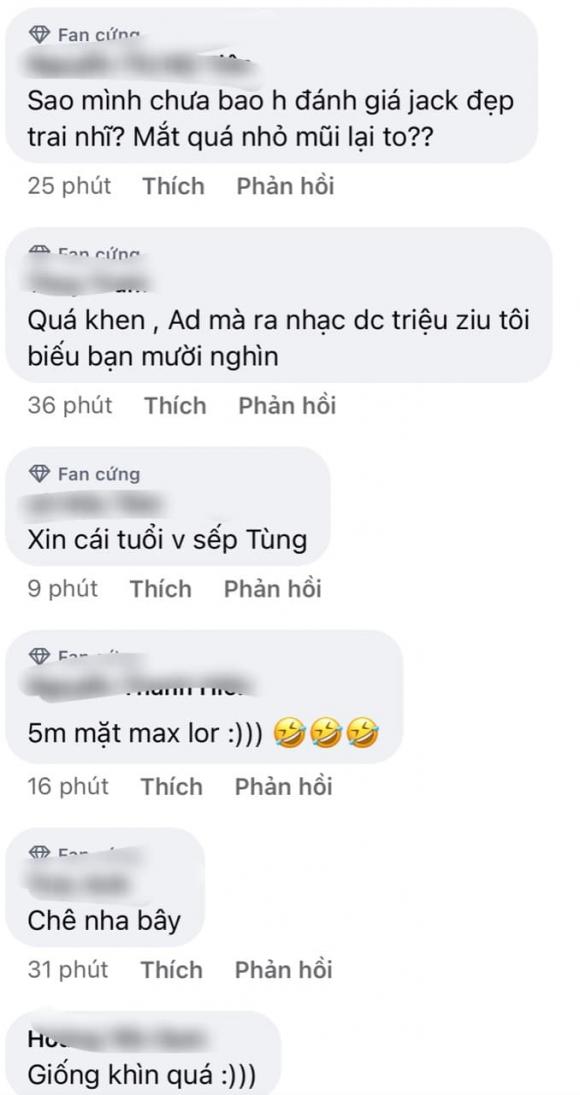 jack, sơn tùng, sao việt 