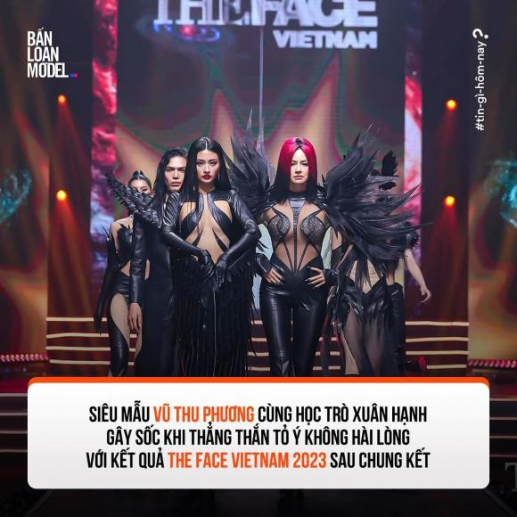 siêu mẫu Anh Thư,Siêu mẫu Vũ Thu Phương, The Face Vietnam 2023, sao Việt