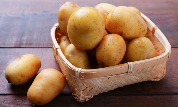 khoai tây, bảo quản khoai tây, bảo quản khoai tây bằng táo
