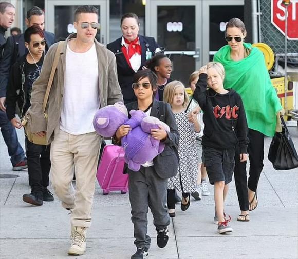 Shiloh Jolie-Pitt, Brad Pitt and Angelina Jolie, Hollywood stars