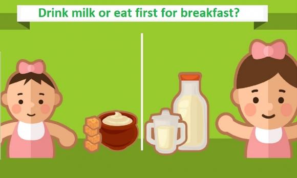 uống sữa, thời điểm uống sữa, 3 thời điểm uống sữa, uống sữa buổi sáng, uống sữa buổi tối