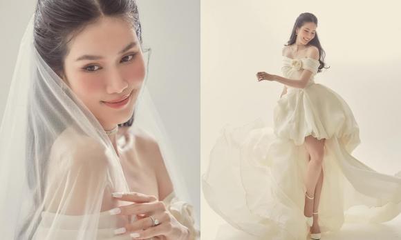 View - Á hậu Phương Anh khoe loạt ảnh cô dâu xinh nức nở, nụ cười hạnh phúc trước thềm đám cưới 