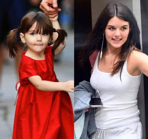 View - Con gái 17 tuổi của Tom Cruise xinh đẹp ra đường, mặc váy ngắn, khoe đôi chân dài, cư dân mạng: Đẹp hơn con gái Beckham