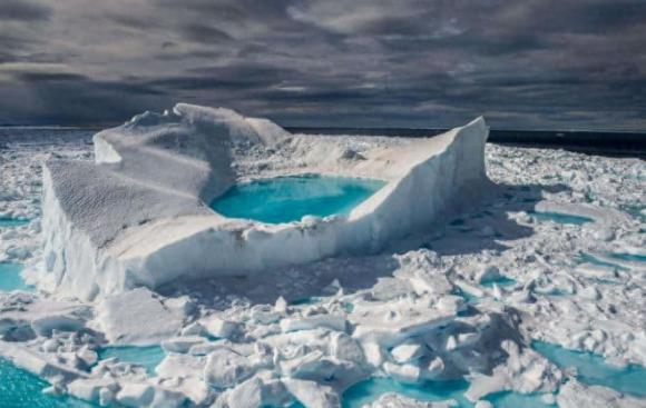 sông băng, tan chảy, trái đất, biến đổi khí hậu