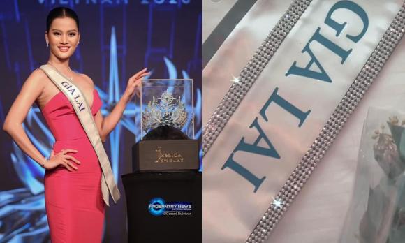 Miss Universe Vietnam 2023, Hương Ly, sao việt, clip ngôi sao