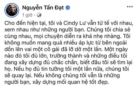 Đạt G, Cindy Lư, sao Việt 