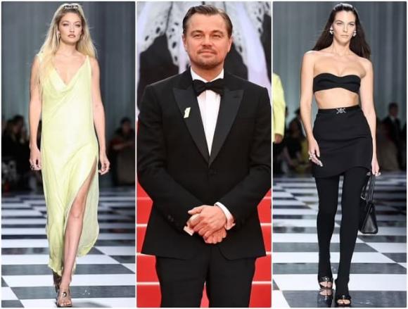 View - 'Tình cũ tin đồn' của Leonardo DiCaprio - Gigi Hadid chạm trán người mới Vittoria Ceretti trên sàn diễn Tuần lễ thời trang Milan