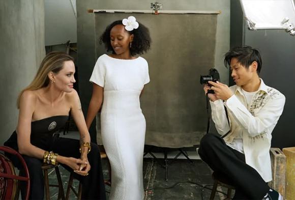 Angelina Jolie,  Pax Thiên, Zahara, sao Hollywood