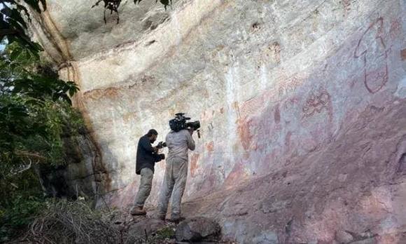 View - Bức tranh tường bí ẩn nguyên bản được phát hiện trong rừng rậm Amazon Có niên đại 10.000 năm trước, nền văn minh tiền sử có thực sự tồn tại? 