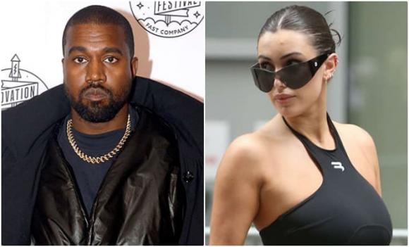 Kanye West, Bianca Censori, Kim Kardashian, sao Hollywood