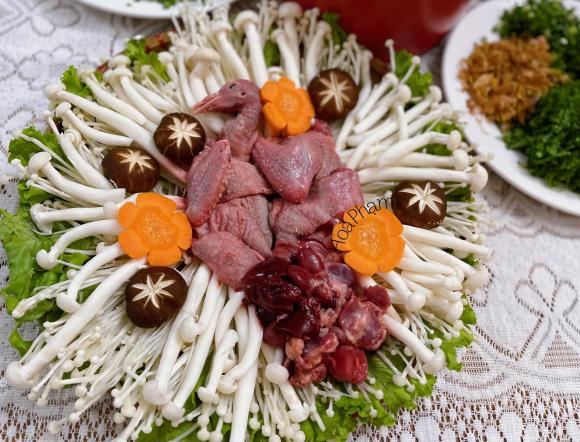  lẩu cháo,  lẩu cháo chim, món ngon 
